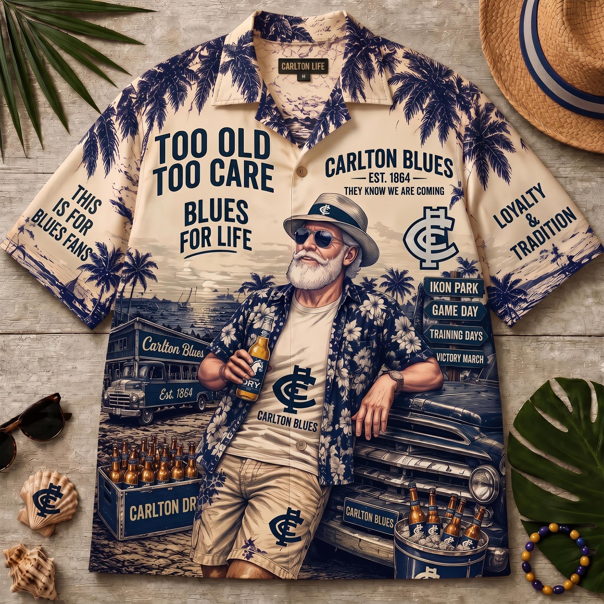 PREMIUM HAWAIIAN SHIRT TLQ DBD CABL 0408261