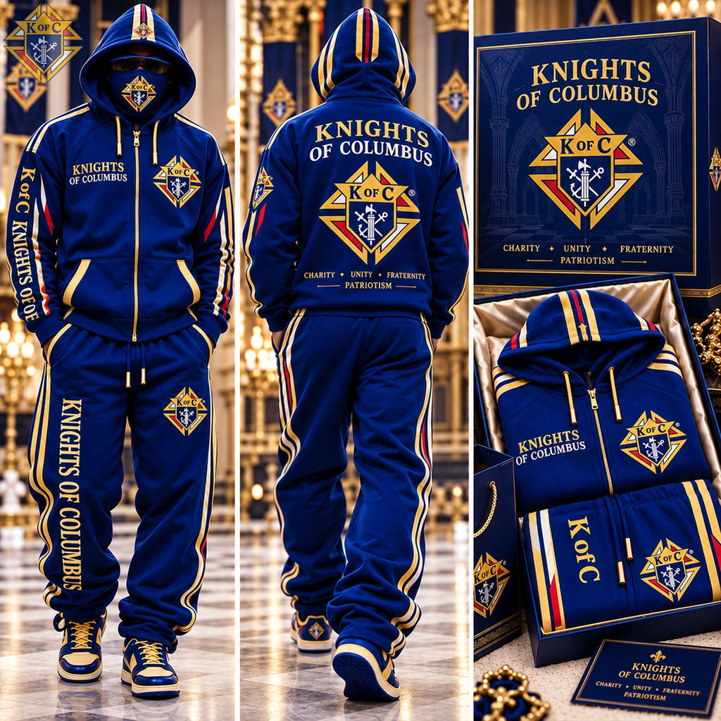 Premium Masked Hoodie Tracksuit Set HANNN TND KOC 2310268