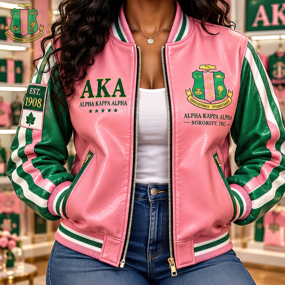 PREMIUM LEATHER BOMBER JACKET HANNN TND AKA 2610266