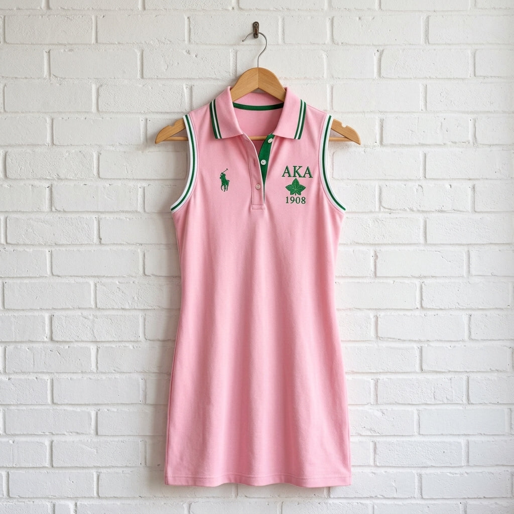 Premium Sleeveless Polo Dress TLQ DBD AKA 2710266