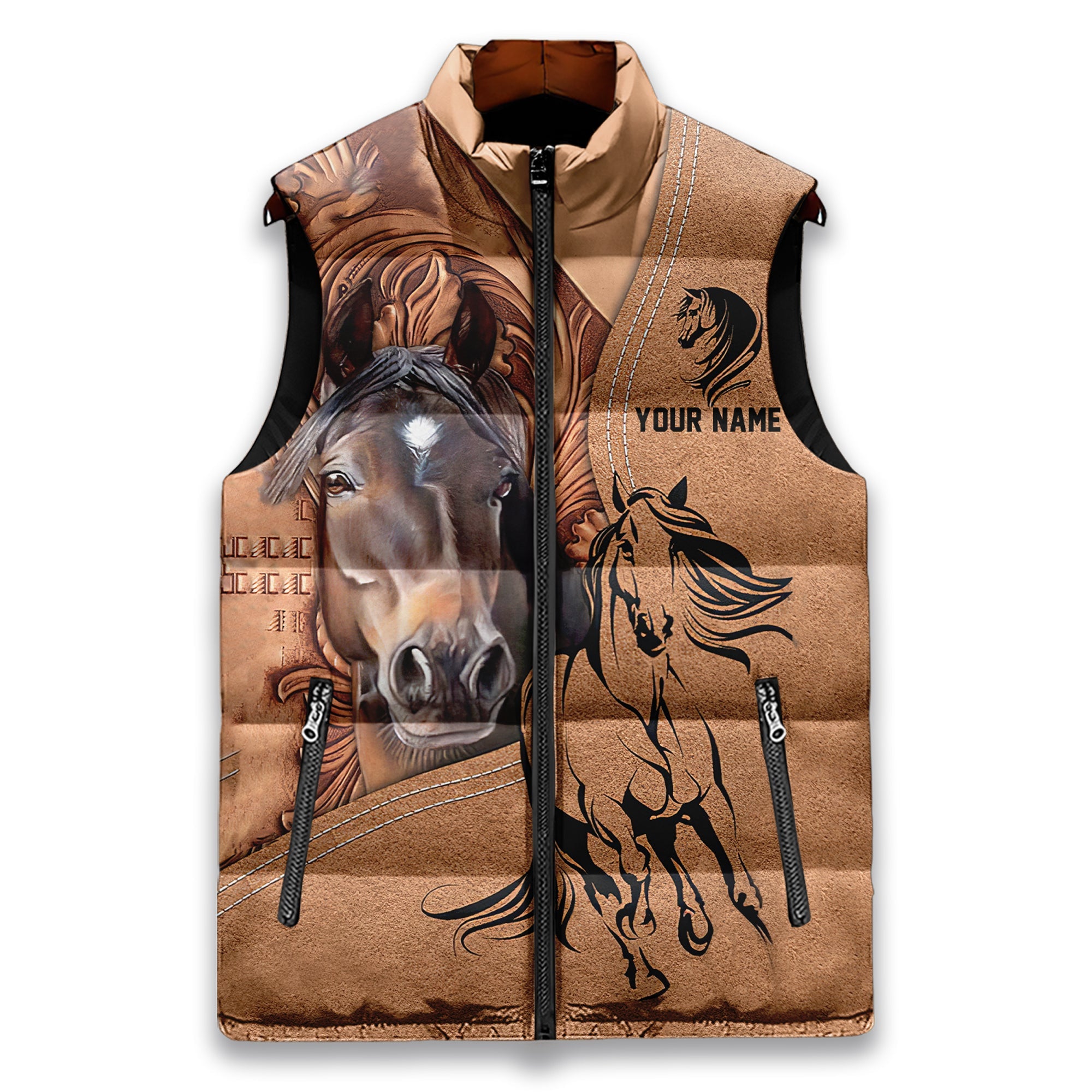 Puffer Vest - Personalized Gift Ideas For Horse Lovers