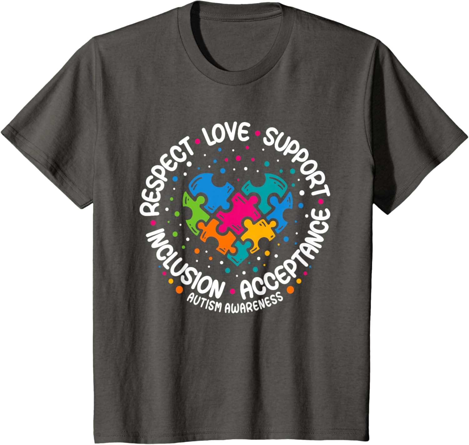 Autism Awareness Respect Love Support Blue Autism