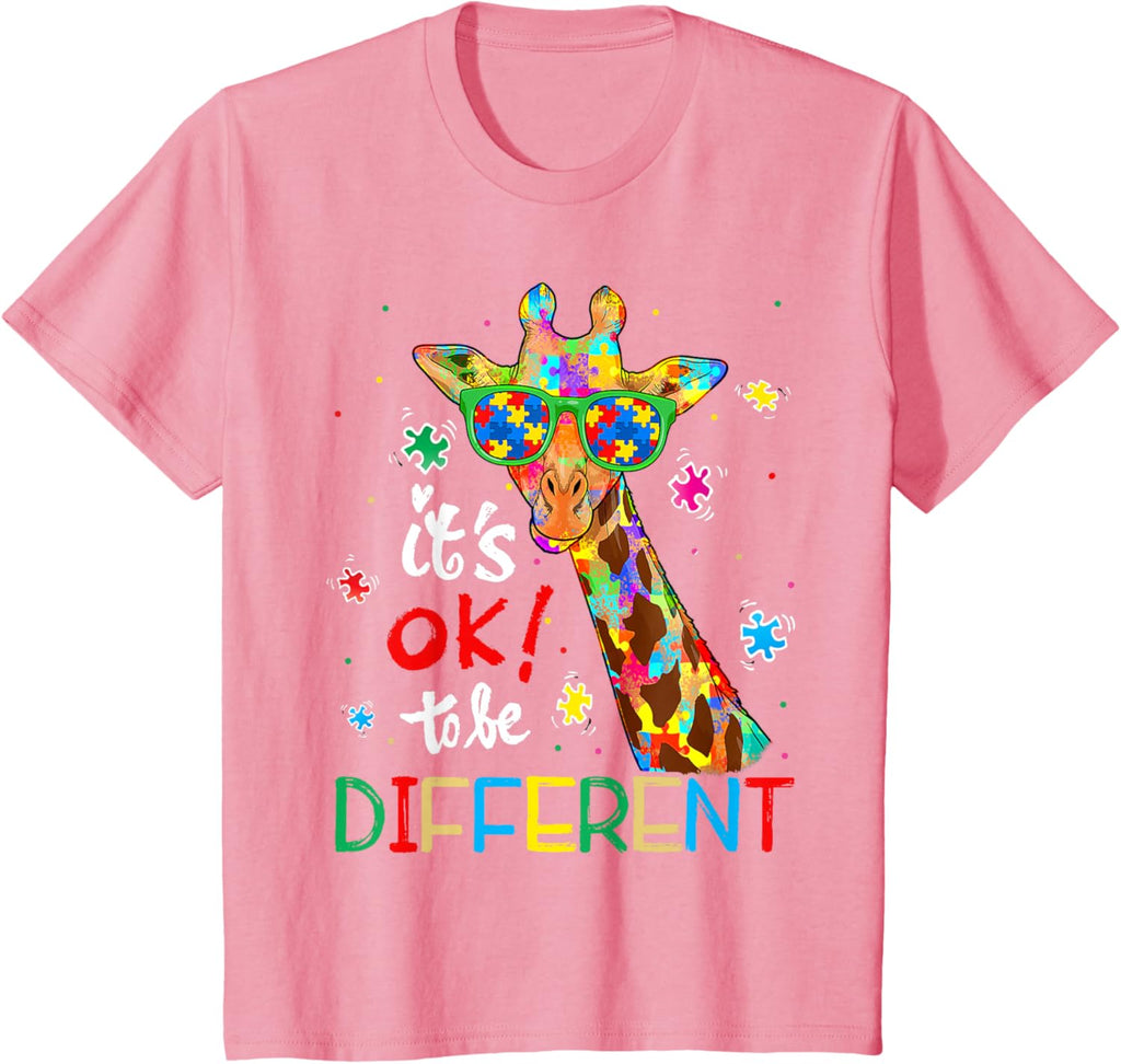 Autism Awareness Acceptance Women Kid Its Ok To Be Different