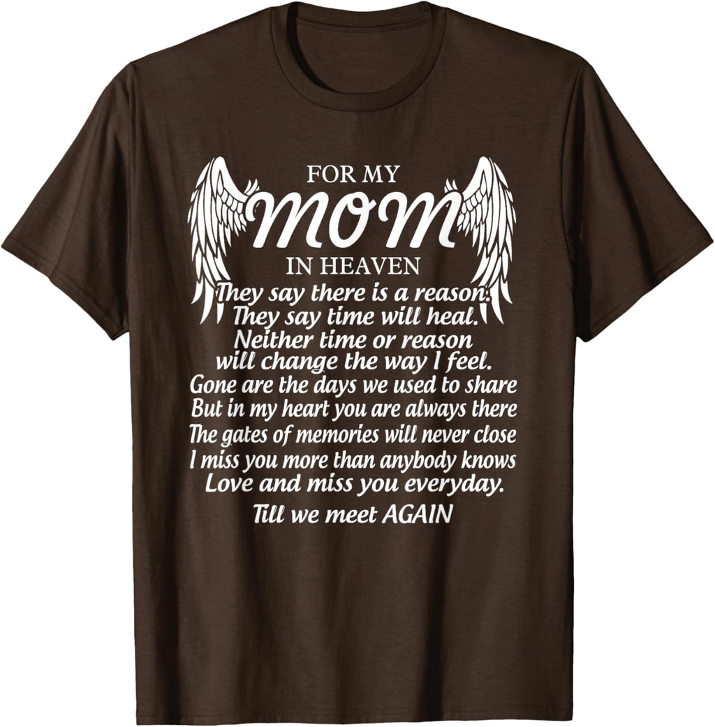 For My Mom In Heaven Love My Mom So Much Missing Mother Day