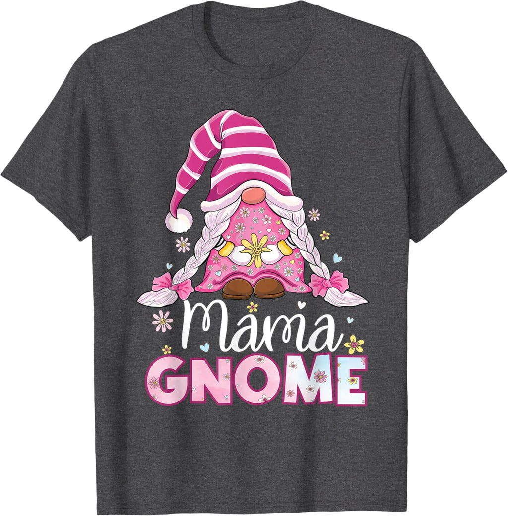 Flower For Mom Gnomies Cute Gnome Mom Happy Mother's Day