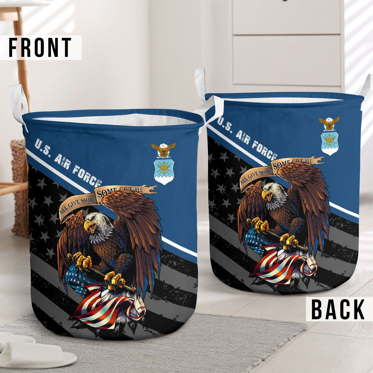 U.S. Air Force Eagle Laundry Basket