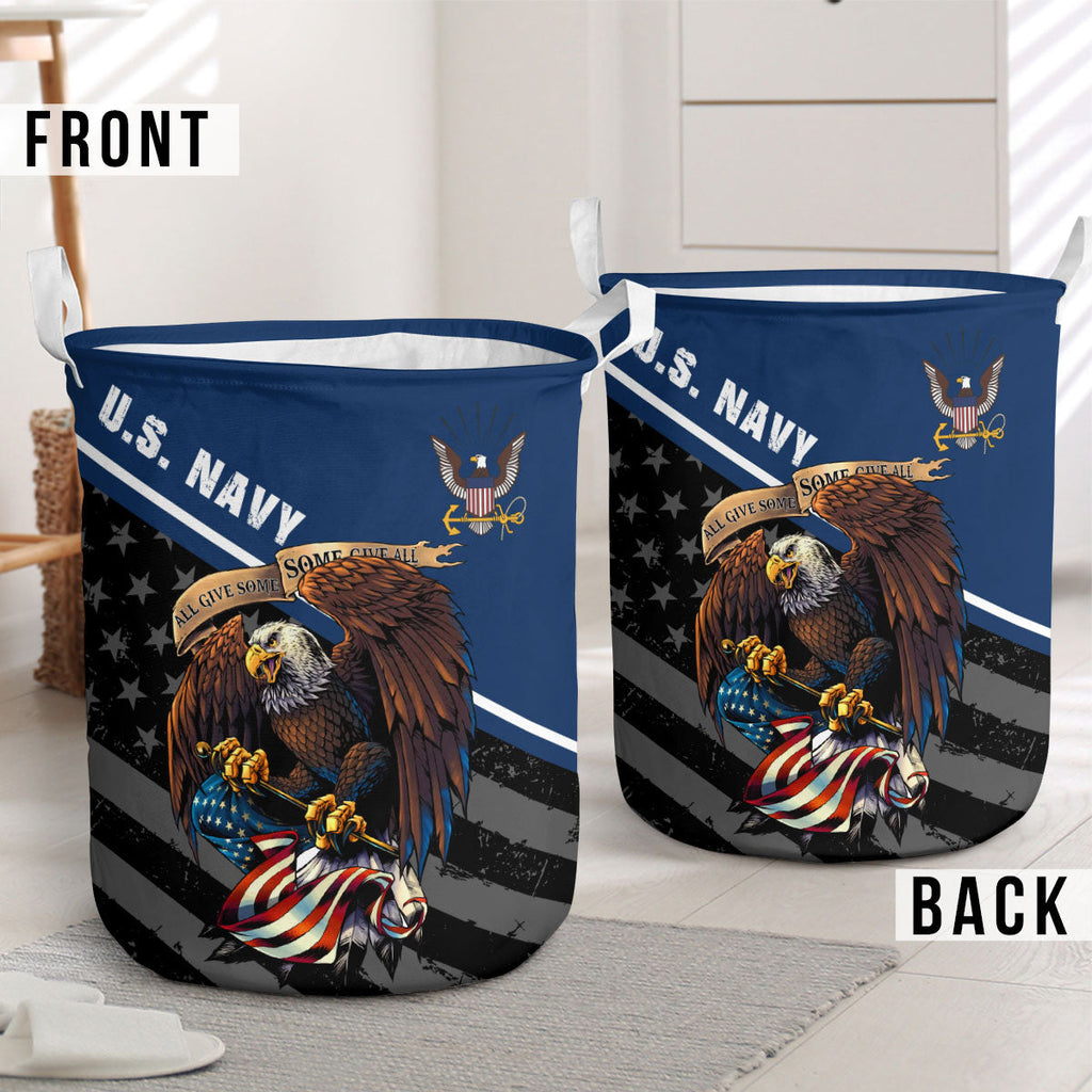 U.S. Navy Eagle Laundry Basket